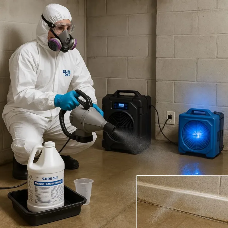 Sanitization and Odor Removal process in Pierz, MN