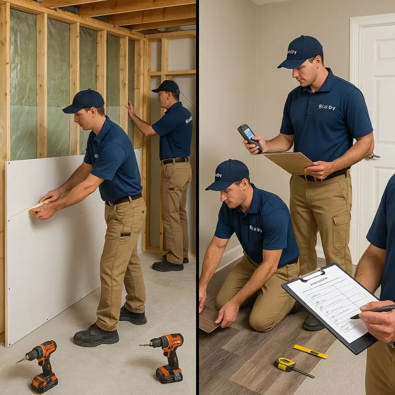 Repairs and Reconstruction process in Pierz, MN