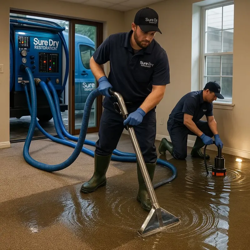 Water Extraction and Removal process in Pierz, MN